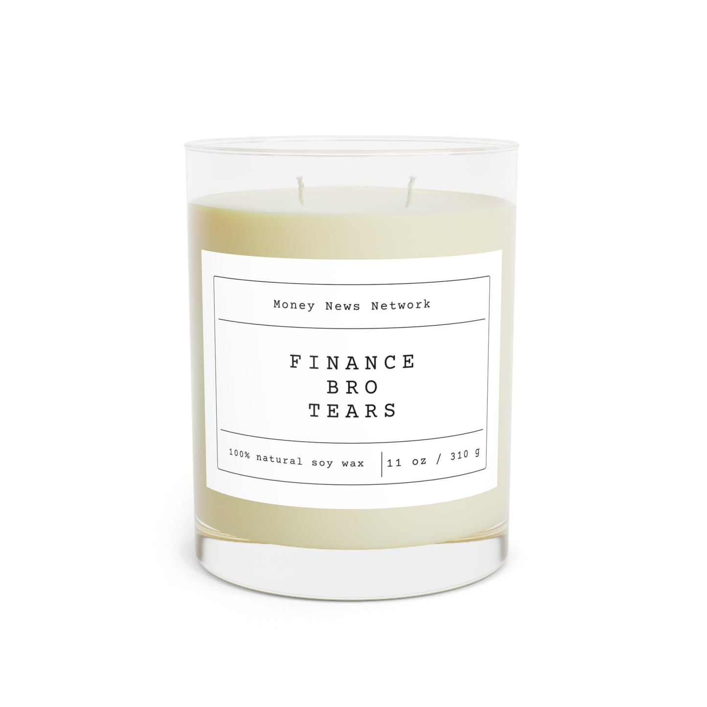 Finance Bro Tears Scented Candle