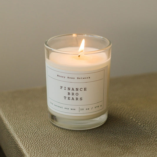 Finance Bro Tears Scented Candle