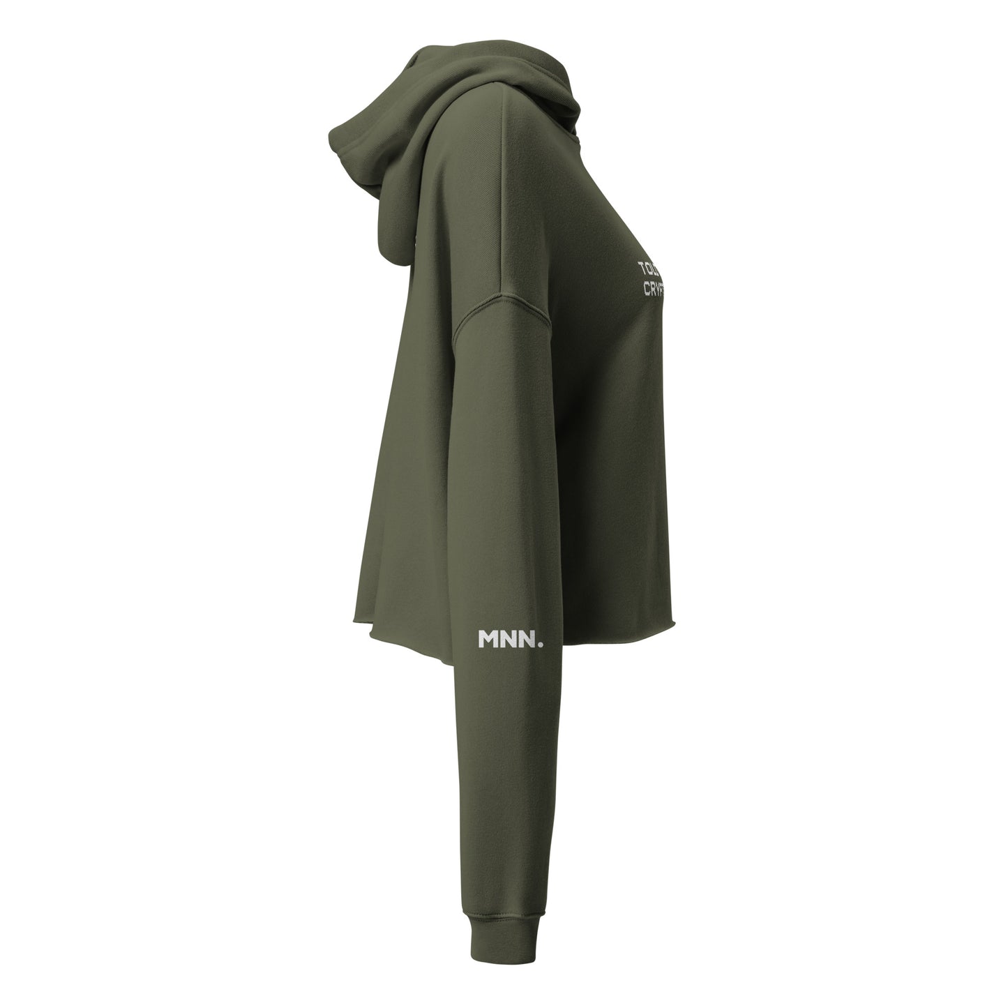 Crypto Bro Crop Hoodie