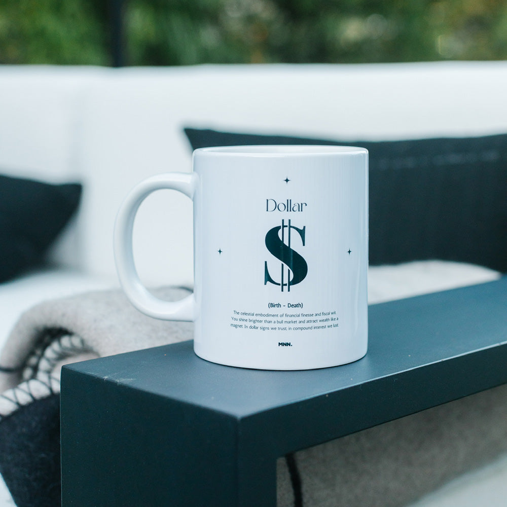 Dollar Star Sign Mug